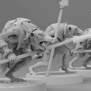 Описание картинки Skavenslaves от 3Д-Печка по цене 120руб | Свободный Рынок Миниатюр - СРМ