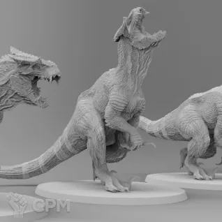 Описание картинки Carnosaurs от 3Д-Печка по цене 1 500руб | Свободный Рынок Миниатюр - СРМ