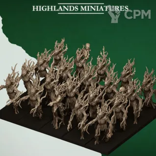 Описание картинки Feral Dryads от 3Д-Печка по цене 1 500руб | Свободный Рынок Миниатюр - СРМ