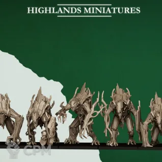 Описание картинки Forest Golems от 3Д-Печка по цене 1 600руб | Свободный Рынок Миниатюр - СРМ