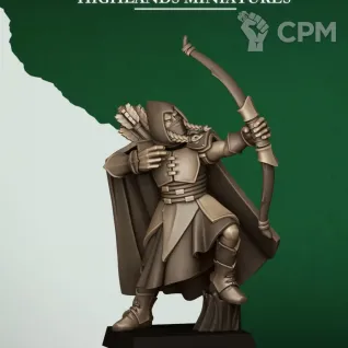 Описание картинки Feral Archers от 3Д-Печка по цене 1 500руб | Свободный Рынок Миниатюр - СРМ
