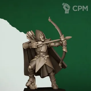 Описание картинки Feral Archers от 3Д-Печка по цене 1 500руб | Свободный Рынок Миниатюр - СРМ
