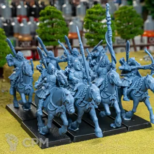 Описание картинки Mounted Feral Archers от 3Д-Печка по цене 3 100руб | Свободный Рынок Миниатюр - СРМ