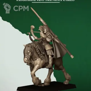 Описание картинки Mounted Feral Archers от 3Д-Печка по цене 3 100руб | Свободный Рынок Миниатюр - СРМ