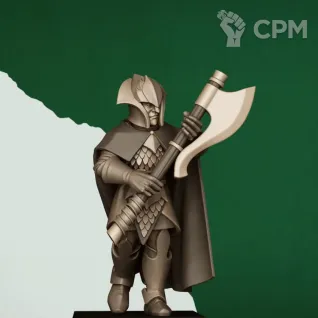 Описание картинки Feral Axemen от 3Д-Печка по цене 1 300руб | Свободный Рынок Миниатюр - СРМ