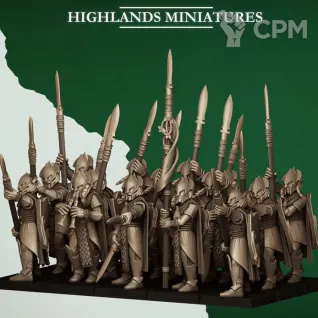 Описание картинки Feral Spearmen от 3Д-Печка по цене 1 300руб | Свободный Рынок Миниатюр - СРМ