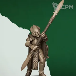 Описание картинки Feral Spearmen от 3Д-Печка по цене 1 300руб | Свободный Рынок Миниатюр - СРМ