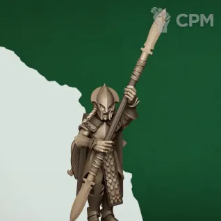 Описание картинки Feral Spearmen от 3Д-Печка по цене 1 300руб | Свободный Рынок Миниатюр - СРМ