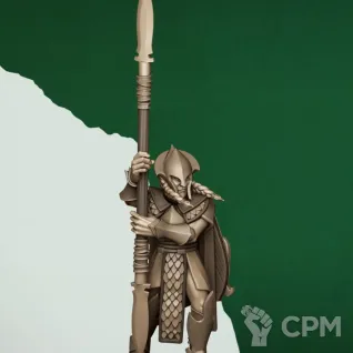 Описание картинки Feral Spearmen от 3Д-Печка по цене 1 300руб | Свободный Рынок Миниатюр - СРМ