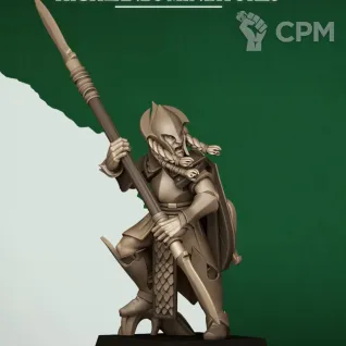 Описание картинки Feral Spearmen от 3Д-Печка по цене 1 300руб | Свободный Рынок Миниатюр - СРМ