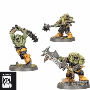 Описание картинки Weirdbrute Wrekkaz / Brute Ragerz от 3Д-Печка по цене 700руб | Свободный Рынок Миниатюр - СРМ