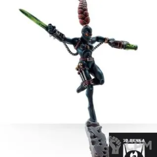 Описание картинки Callidus Assassin от 3Д-Печка по цене 200руб | Свободный Рынок Миниатюр - СРМ