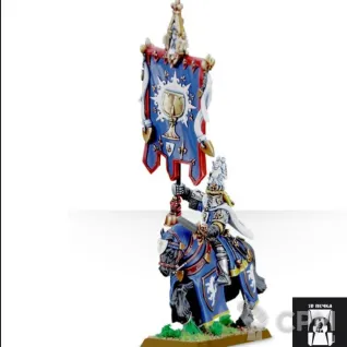 Описание картинки Paladin Battle Standard Bearer от 3Д-Печка по цене 500руб | Свободный Рынок Миниатюр - СРМ