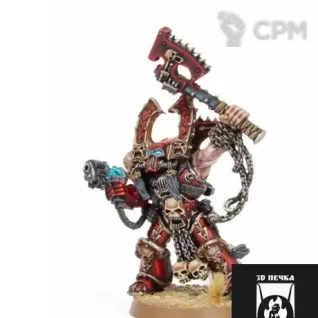 Описание картинки Kharn The Betrayer 2E от 3Д-Печка по цене 200руб | Свободный Рынок Миниатюр - СРМ
