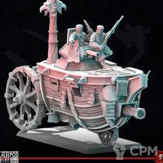Описание картинки Steam Tank от 3Д-Печка по цене 1 500руб | Свободный Рынок Миниатюр - СРМ