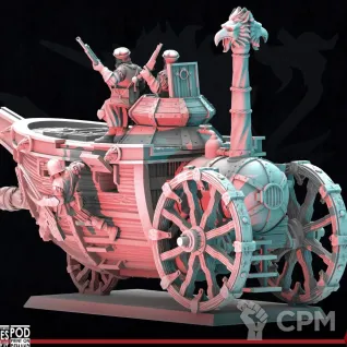 Описание картинки Steam Tank от 3Д-Печка по цене 1 500руб | Свободный Рынок Миниатюр - СРМ