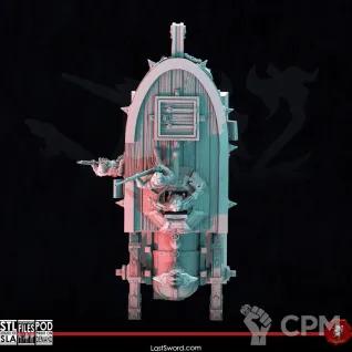 Описание картинки Steam Tank от 3Д-Печка по цене 1 500руб | Свободный Рынок Миниатюр - СРМ