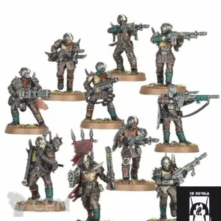 Описание картинки Traitor Guardsmen Squad от 3Д-Печка по цене 900руб | Свободный Рынок Миниатюр - СРМ