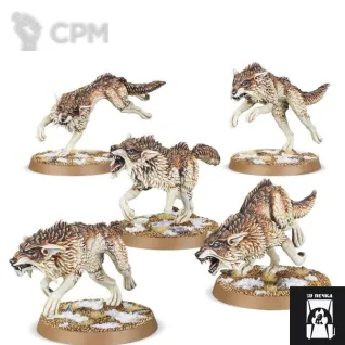 Описание картинки Fenrisian Wolves от 3Д-Печка по цене 500руб | Свободный Рынок Миниатюр - СРМ