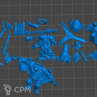 Описание картинки Goblin Killer Kontraptions от 3Д-Печка по цене 400руб | Свободный Рынок Миниатюр - СРМ