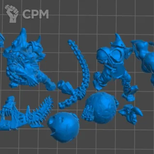 Описание картинки Goblin Killer Kontraptions от 3Д-Печка по цене 400руб | Свободный Рынок Миниатюр - СРМ