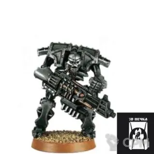 Описание картинки Necron Immortal 3E от 3Д-Печка по цене 300руб | Свободный Рынок Миниатюр - СРМ