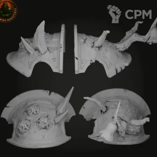 Описание картинки Small Mech Armor Bringers of Decay от 3Д-Печка по цене 1 000руб | Свободный Рынок Миниатюр - СРМ