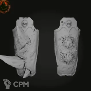 Описание картинки Small Mech Armor Bringers of Decay от 3Д-Печка по цене 1 000руб | Свободный Рынок Миниатюр - СРМ
