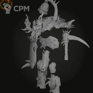 Описание картинки Bringers of Decay Slender Mech Armor от 3Д-Печка по цене 2 000руб | Свободный Рынок Миниатюр - СРМ