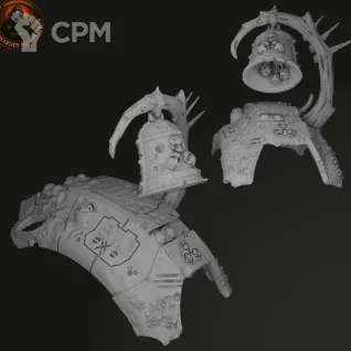 Описание картинки Bringers of Decay Slender Mech Armor от 3Д-Печка по цене 2 000руб | Свободный Рынок Миниатюр - СРМ