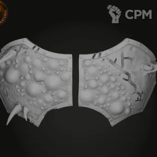 Описание картинки Bringers of Decay Slender Mech Armor от 3Д-Печка по цене 2 000руб | Свободный Рынок Миниатюр - СРМ