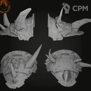 Описание картинки Bringers of Decay Slender Mech Armor от 3Д-Печка по цене 2 000руб | Свободный Рынок Миниатюр - СРМ