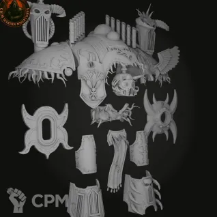 Описание картинки Medium Mech Armor Prodigies of Pleasure от 3Д-Печка по цене 1 800руб | Свободный Рынок Миниатюр - СРМ
