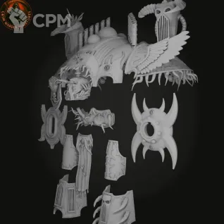 Описание картинки Medium Mech Armor Prodigies of Pleasure от 3Д-Печка по цене 1 800руб | Свободный Рынок Миниатюр - СРМ