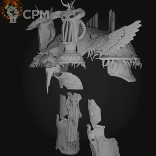 Описание картинки Large Mech Armor Prodigies of Pleasure от 3Д-Печка по цене 2 000руб | Свободный Рынок Миниатюр - СРМ