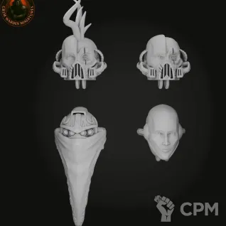 Описание картинки Prodigies of Pleasure Slender Mech Armor от 3Д-Печка по цене 2 000руб | Свободный Рынок Миниатюр - СРМ