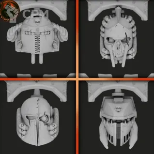 Описание картинки Small Mech Armor Bloody Butchers от 3Д-Печка по цене 900руб | Свободный Рынок Миниатюр - СРМ