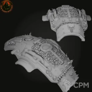 Описание картинки Small Mech Armor Bloody Butchers от 3Д-Печка по цене 900руб | Свободный Рынок Миниатюр - СРМ