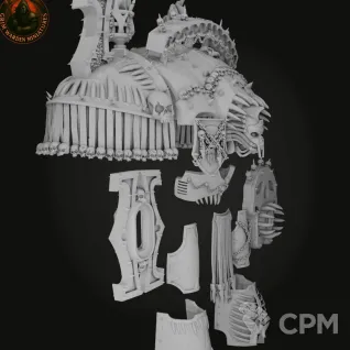 Описание картинки Medium Mech Armor Bloody Butchers от 3Д-Печка по цене 1 800руб | Свободный Рынок Миниатюр - СРМ