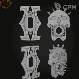 Описание картинки Medium Mech Armor Bloody Butchers от 3Д-Печка по цене 1 800руб | Свободный Рынок Миниатюр - СРМ