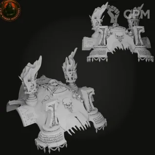Описание картинки Large Mech Armor Bloody Butchers от 3Д-Печка по цене 2 000руб | Свободный Рынок Миниатюр - СРМ