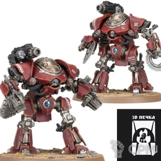 Описание картинки Castellax Battle-Automata (Heresy) от 3Д-Печка по цене 1 000руб | Свободный Рынок Миниатюр - СРМ