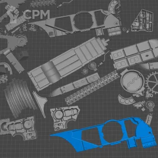 Описание картинки Triaros Armoured Conveyer от 3Д-Печка по цене 3 500руб | Свободный Рынок Миниатюр - СРМ