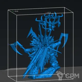 Описание картинки Зорват, Снимающий Кожу (Zorvath the Flayer) от Северная печать по цене 550руб | Свободный Рынок Миниатюр - СРМ