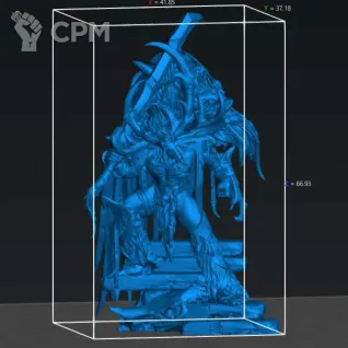 Описание картинки Тронак Убийца Великанов (Thronak Giant Slayer) от Северная печать по цене 600руб | Свободный Рынок Миниатюр - СРМ