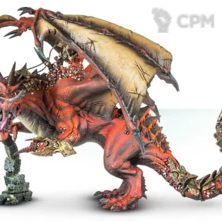 Описание картинки Vorgaroth The Scarred and Skalok the Skull Host of Khorne от 3Д-Печка по цене 15 000руб | Свободный Рынок Миниатюр - СРМ