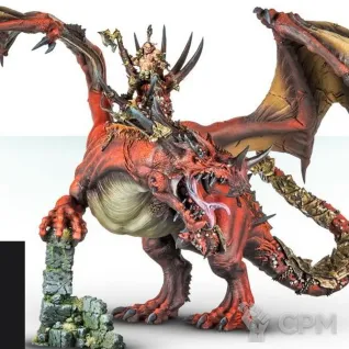 Описание картинки Vorgaroth The Scarred and Skalok the Skull Host of Khorne от 3Д-Печка по цене 15 000руб | Свободный Рынок Миниатюр - СРМ