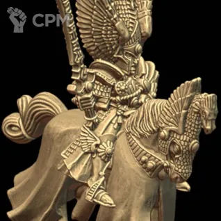 Описание картинки Prince Tyrion Mounted On Malhandir 4th Ed от 3Д-Печка по цене 450руб | Свободный Рынок Миниатюр - СРМ