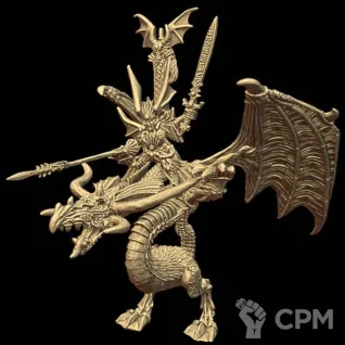 Описание картинки Prince Imrik Lord of The Dragons 4th Ed от 3Д-Печка по цене 900руб | Свободный Рынок Миниатюр - СРМ