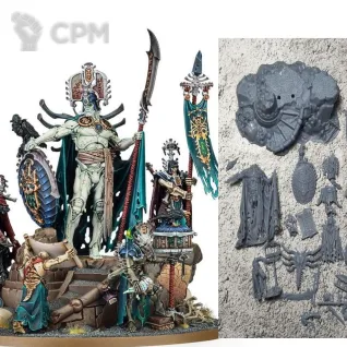 Описание картинки Katakros, Mortarch of the Necropolis от 3Д-Печка по цене 1 600руб | Свободный Рынок Миниатюр - СРМ